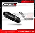 scarico silenziatore DOMINATOR MX2 nero adatto alla moto Honda CRF 300L / Rally 2021 - 2023 2