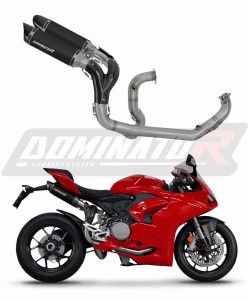 Ducati Panigale V2 2020 - 2023 Sistema di scarico Collettori Marmitta Silenziatore HP8 NERO + dB killer