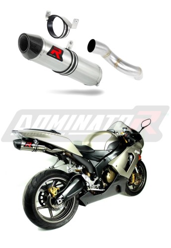 scarico silenziatore DOMINATOR HP2 adatto alla moto Kawasaki ZX6R 636 2005 - 2006 4