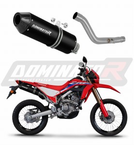 Honda CRF 300L / Rally 2021 - 2023 Terminale di Scarico Marmitta Silenziatore MX2 NERO + dB killer
