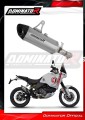 scarico silenziatore DOMINATOR titanio HP8 adatto alla moto Ducati DesertX 2022 - 2023