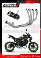 complete exhaust system with muffler DOMINATOR Full System GP BLACK fits to Kawasaki Z 900 2020  2024