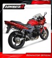 Kawasaki ZR7 1999 - 2004 Motorcycle Muffler Auspuff Sportauspuff Silencer Echappement Silencieux Scarico Scarichi Escape Wydech Tłumik HP1 BLACK Dominator Exhaust System 4