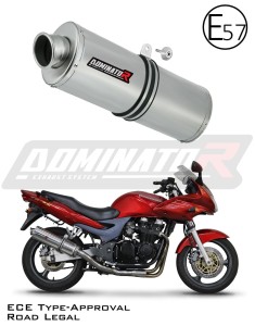 Kawasaki ZR7 / ZR7S 1999 - 2004 EU Omologato approvato Terminale di Scarico Silenziatore OV