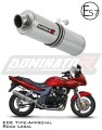 exhaust muffler DOMINATOR homologated road legal ROUND fits to Kawasaki ZR7 / ZR7S 1999  2004 7