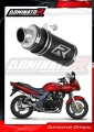 Kawasaki ZR7 1999 - 2004 Motorcycle Muffler Auspuff Sportauspuff Silencer Echappement Silencieux Scarico Scarichi Escape Wydech Tłumik GP1 BLACK Dominator Exhaust System 1