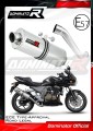 scarico silenziatore DOMINATOR omologato ovale adatto alla moto Kawasaki Z750 2004 - 2006