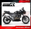 scarico silenziatore DOMINATOR omologato ovale adatto alla moto Kawasaki Z750 2004 - 2006 4