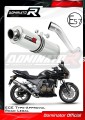 scarico silenziatore DOMINATOR omologato rotondo adatto alla moto Kawasaki Z750 2004 - 2006
