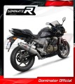 exhaust muffler DOMINATOR homologated road legal ROUND fits to Kawasaki Z750 2004  2006 3