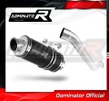 exhaust muffler DOMINATOR homologated road legal GP1 BLACK fits to Kawasaki Z750 2004  2006 2
