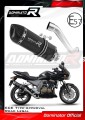scarico silenziatore DOMINATOR omologato HP1 nero adatto alla moto Kawasaki Z750 2004 - 2006