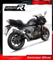 scarico silenziatore DOMINATOR omologato HP1 nero adatto alla moto Kawasaki Z750 2004 - 2006 3