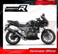 scarico silenziatore DOMINATOR omologato HP1 nero adatto alla moto Kawasaki Z750 2004 - 2006 4