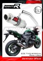 scarico silenziatore DOMINATOR omologato GP1 adatto alla moto Kawasaki Z750 2007 - 2012