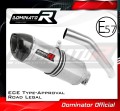 scarico silenziatore DOMINATOR omologato HP1 adatto alla moto Kawasaki Z750 2007 - 2012