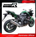scarico silenziatore DOMINATOR omologato ovale adatto alla moto Kawasaki Z750 2007 - 2012 3