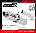 scarico silenziatore DOMINATOR omologato rotondo adatto alla moto Kawasaki ZX10R 2004 - 2005