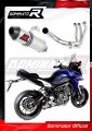 impianto di scarico completo con silenziatore DOMINATOR Full System HP3 adatto alla moto Yamaha MT 09 TRACER 900 2015 - 2020 3