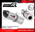 scarico silenziatore DOMINATOR omologato HP1 adatto alla moto Kawasaki ZX9R 1998 - 2002