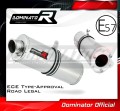 exhaust muffler DOMINATOR homologated road legal OV fits to Kawasaki ZX6R 1998  2002