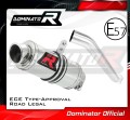 exhaust muffler DOMINATOR homologated road legal GP1 fits to Kawasaki ZX6R 636 2003  2004