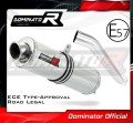 scarico silenziatore DOMINATOR omologato rotondo adatto alla moto Kawasaki ZX6R 636 2003 - 2004
