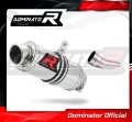 exhaust muffler DOMINATOR homologated road legal GP1 fits to Kawasaki ZX6R 636 2009  2020 2