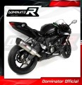 Kawasaki ZX6R 636 2009 - 2016 Motorcycle EU Approved Street Legal Muffler Auspuff Sportauspuff Silencer Echappement Silencieux Scarico Scarichi Escape Wydech Tłumik HP1 Dominator Exhaust System 2