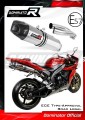scarico silenziatore DOMINATOR omologato HP1 adatto alla moto Yamaha YZF R1 1000 RN12 2004 - 2006