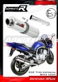scarico silenziatore DOMINATOR omologato rotondo adatto alla moto Yamaha FZS FAZER 1000 2001 - 2005
