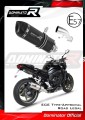 scarico silenziatore DOMINATOR omologato HP1 nero adatto alla moto Yamaha FZ1 FAZER 1000 2006 - 2015