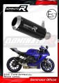 exhaust muffler DOMINATOR homologated road legal GP BLACK fits to Yamaha YZF R1 1000 RN65 2020  2022
