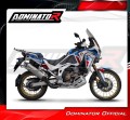 complete exhaust system with muffler DOMINATOR Full System HP7 titanium fits to Honda CRF 1100L Africa Twin Adventure 2020  2023 4
