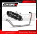 complete exhaust system with muffler DOMINATOR Full System HP3 BLACK fits to Benelli BN 125 2018  2023 2