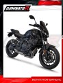 kompletny układ wydechowy z tłumikiem DOMINATOR Full System HP8 Tytanowy pasujący do motocykla Yamaha MT 07 2021 - 2024 5