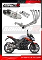 complete exhaust system with muffler DOMINATOR Full System HP1 fits to Kawasaki Z1000 2010  2013