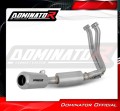 impianto di scarico completo con silenziatore DOMINATOR Full System GPS adatto alla moto Honda CB 750 Hornet 2023  2