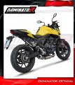 impianto di scarico completo con silenziatore DOMINATOR Full System GPS adatto alla moto Honda CB 750 Hornet 2023  3
