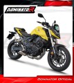 impianto di scarico completo con silenziatore DOMINATOR Full System GPS adatto alla moto Honda CB 750 Hornet 2023  5