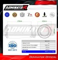 impianto di scarico completo con silenziatore DOMINATOR Full System GPS adatto alla moto Honda CB 750 Hornet 2023  6