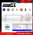 scarico silenziatore DOMINATOR rotondo adatto alla moto Suzuki BURGMAN 400 2003 - 2006 4
