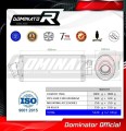 scarico silenziatore DOMINATOR ovale adatto alla moto Suzuki GSXR 1300 Hayabusa 2008 - 2019 5