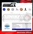 FZ1 FAZER 1000 EXHAUST Yamaha Muffler Auspuff Sportauspuff Silencer Echappement Silencieux Scarico Scarichi Escape Wydech Tłumik GP 2006 - 2015 DOMINATOR 4