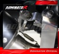 complete exhaust system with muffler DOMINATOR Full System GP BLACK fits to Honda CB 650 F 2014  2018 5