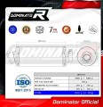 scarico silenziatore DOMINATOR GP1 adatto alla moto Yamaha FZ6 2006 - 2010 9