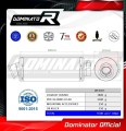 impianto di scarico completo con silenziatore DOMINATOR Full System rotondo adatto alla moto BMW K1200RS 1997 - 2000 4