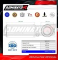 complete exhaust system with muffler DOMINATOR Full System GP fits to Honda CBR 650 R 2019  2023 7