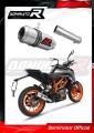 scarico silenziatore DOMINATOR GP adatto alla moto KTM 390 Duke 2021 - 2023