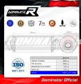 impianto di scarico completo con silenziatore DOMINATOR Full System GP1 adatto alla moto Kawasaki KFX 450 2008 - 2014 5